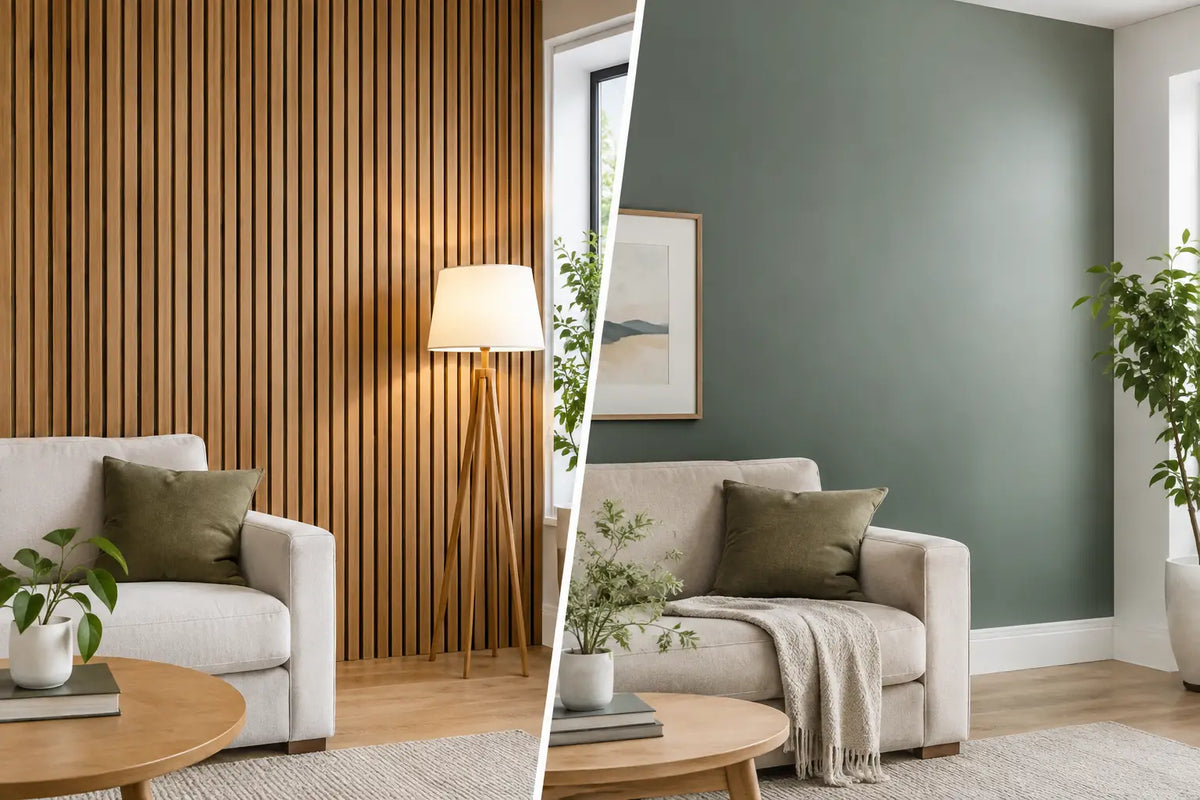 Slat Panels Versus Painted Walls: Which Works?