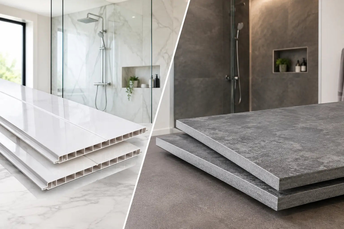 PVC Panels Versus Shower Boards: Which Wins?
