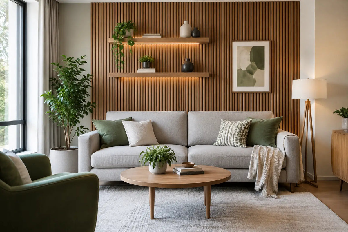 Small Lounge Feature Wall Ideas That Add Space