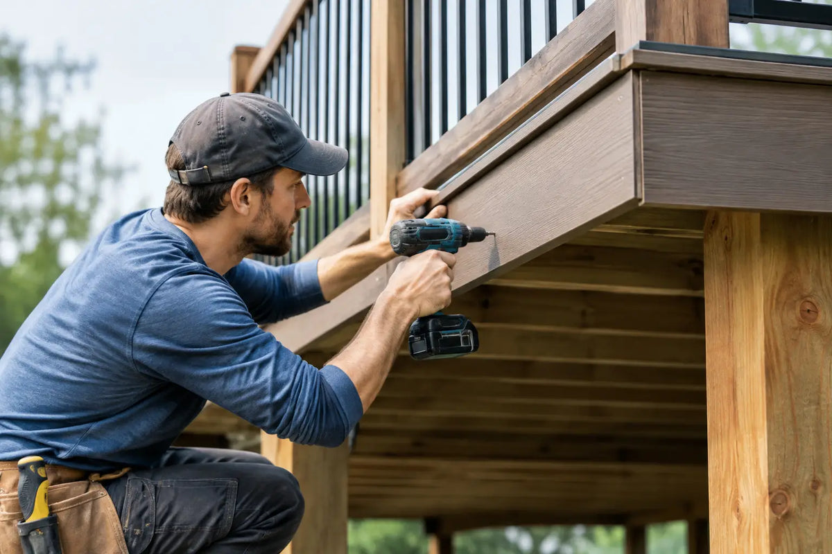 How to Install Decking Fascia Boards Neatly at Home