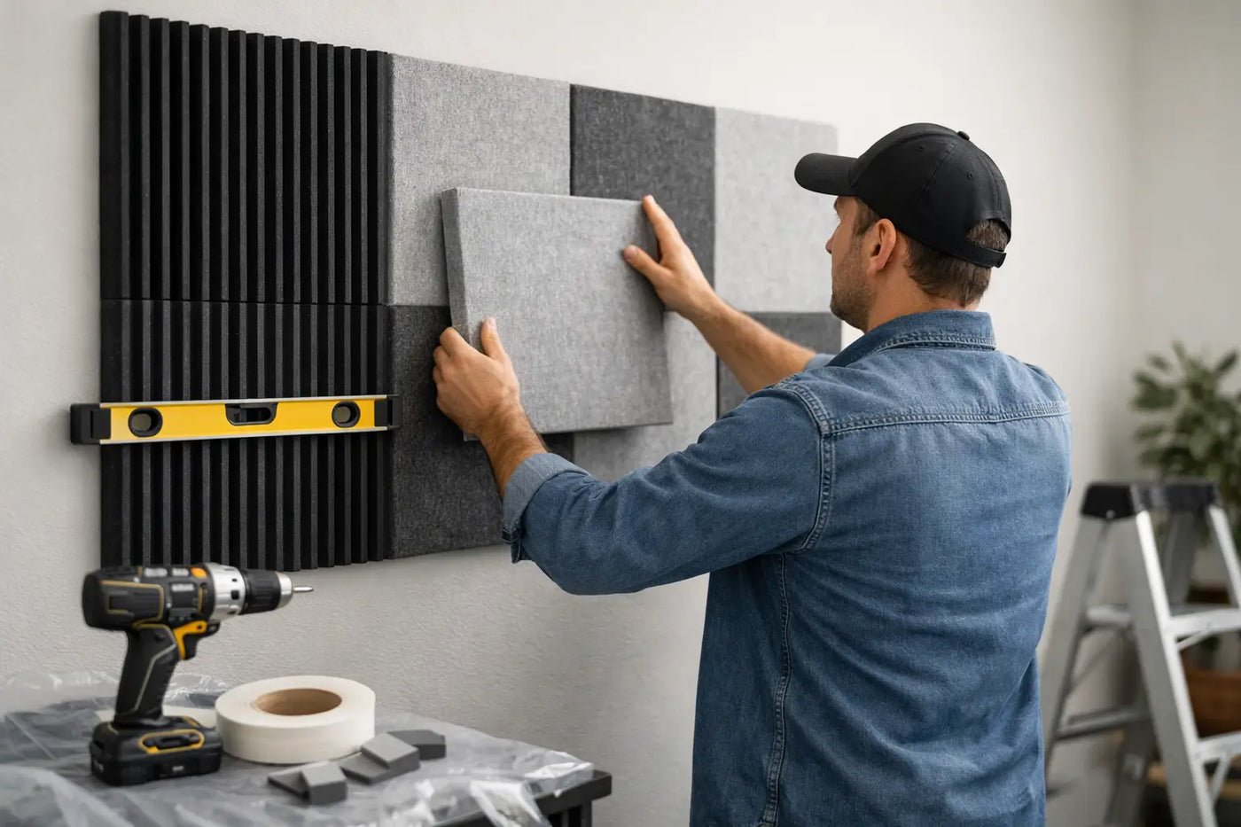 How to Install Acoustic Panels on Your Wall