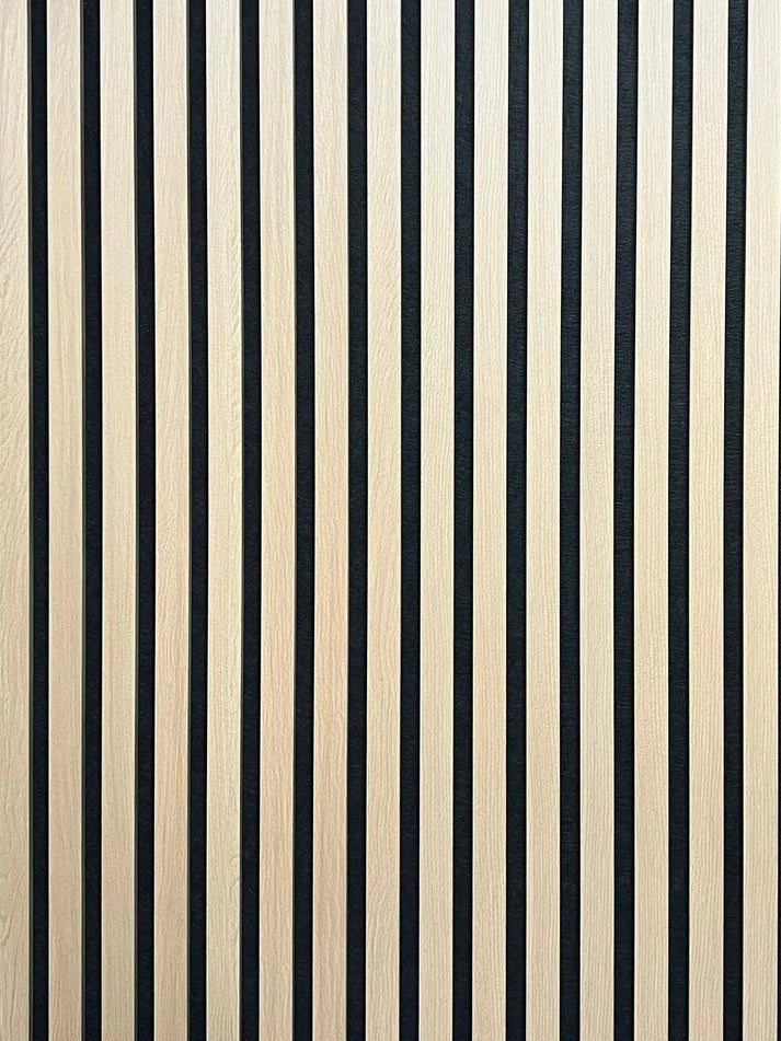 Acoustic Wall Panel 240x60cm - Natural Oak 01A | Home Hub Direct