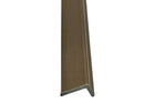 OUTDOOR PANEL 84 END TRIM - LIGHT BROWN
