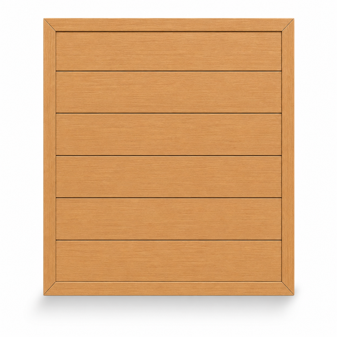 COMPOSITE FENCING 86A - OAK | Home Hub Direct