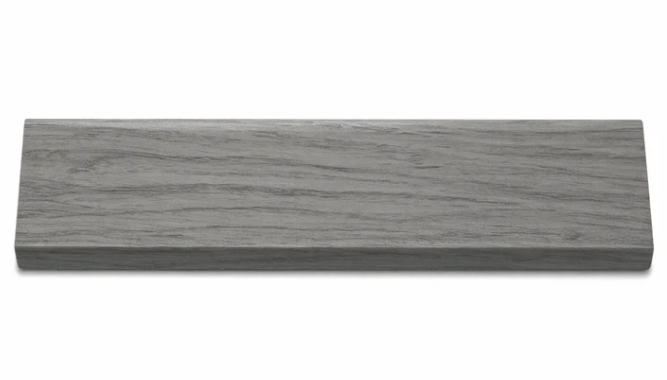Acoustic Wall Panel End Trim 240cm - Light Grey