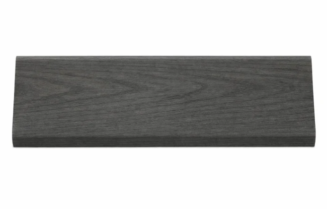 Acoustic Wall Panel End Trim 240cm - Dark Grey