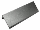 ACOUSTIC WALL PANEL END TRIM - METALLIC LIGHT GREY