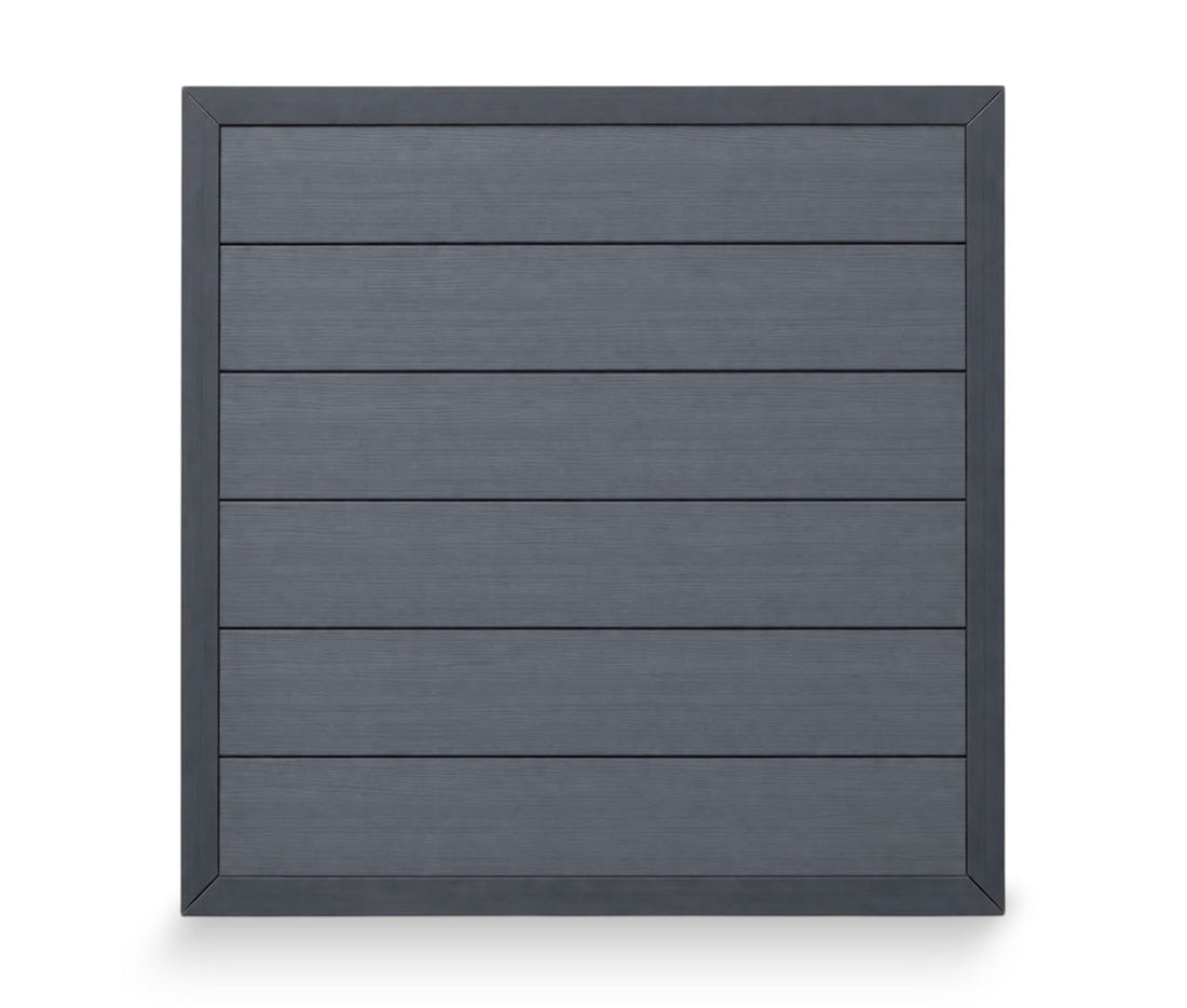 COMPOSITE FENCING 86B - GREY | Home Hub Direct