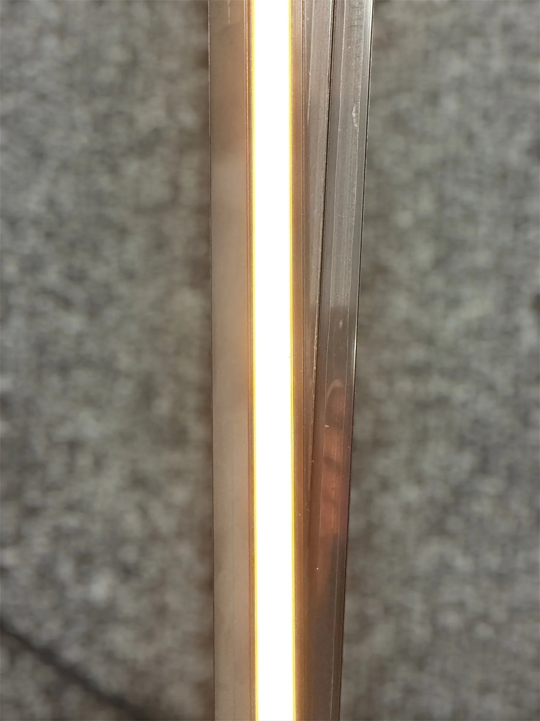 Cool white and warm white LED lighting kit for wall panels, six strips