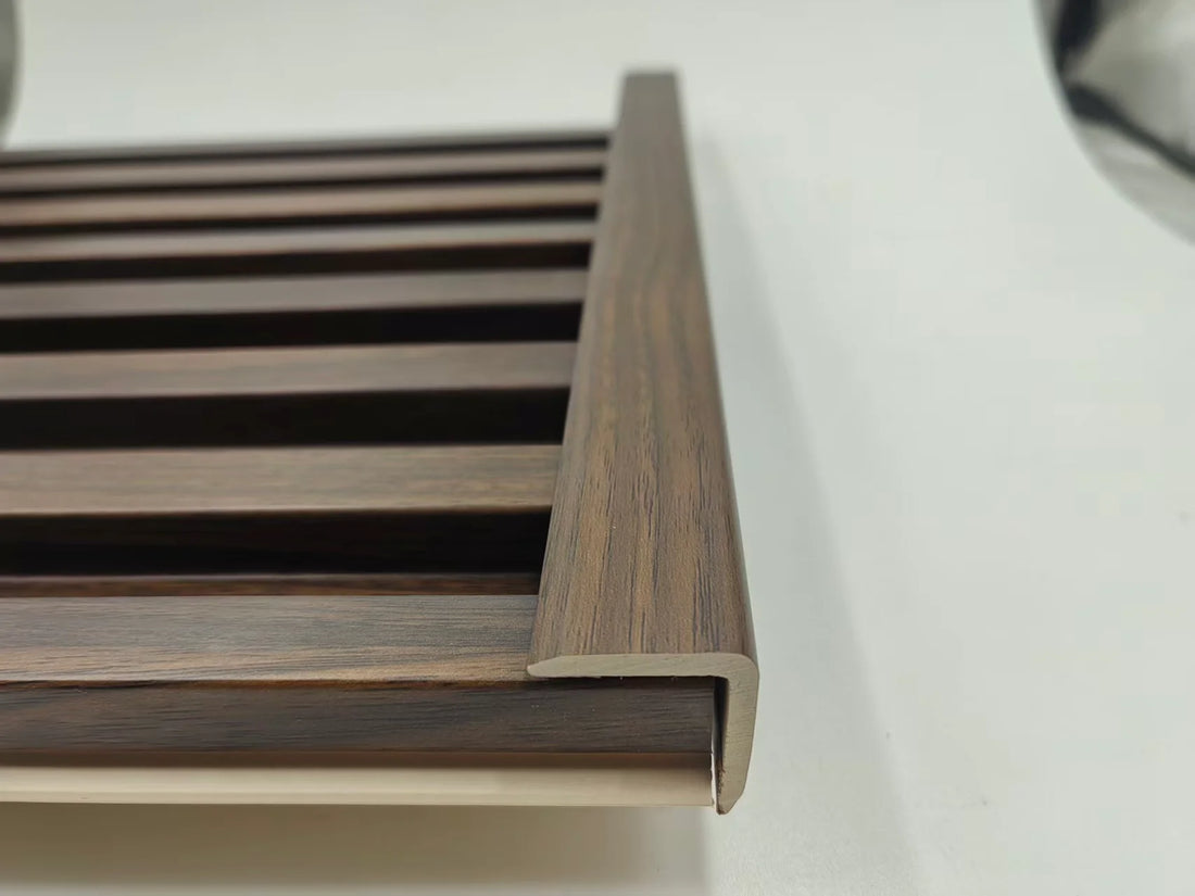 Wall Panel Trim - 240cm - Walnut (Fits seamless wall panel 81)