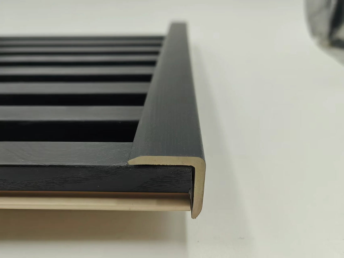 Wall Panel Trim - 240cm - Black (Fits seamless wall panel 81)