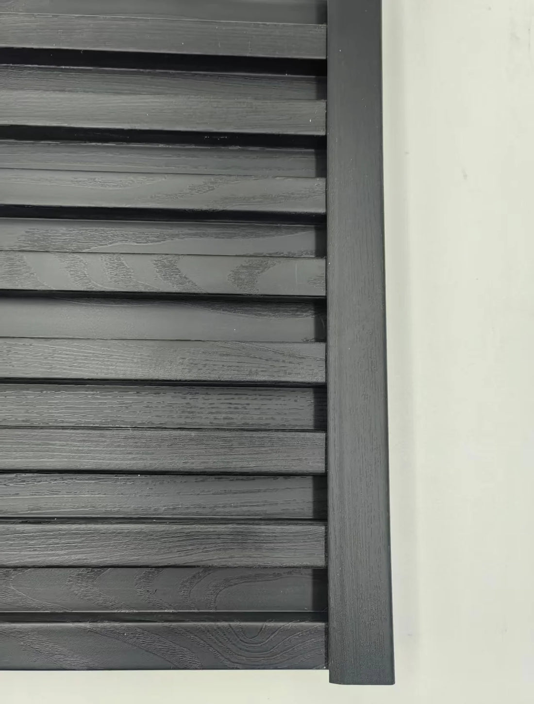 Wall Panel Trim - 240cm - Black (Fits seamless wall panel 81)