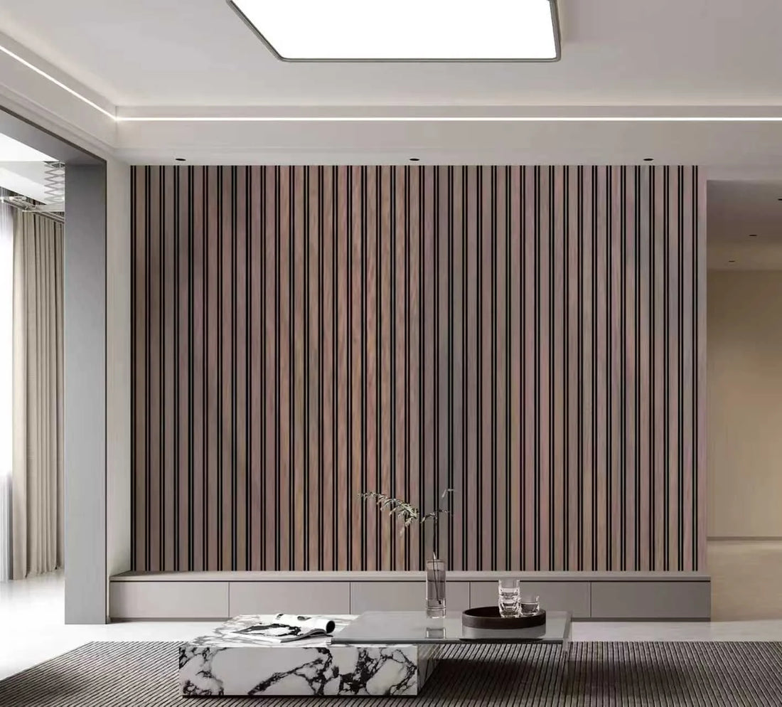 Wall Panel - Walnut - PVC - 240cm