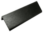 ACOUSTIC WALL PANEL END TRIM - METALLIC DARK GREY