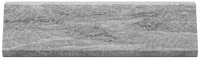 Acoustic Wall Panel End Trim 240cm - Grey Marble