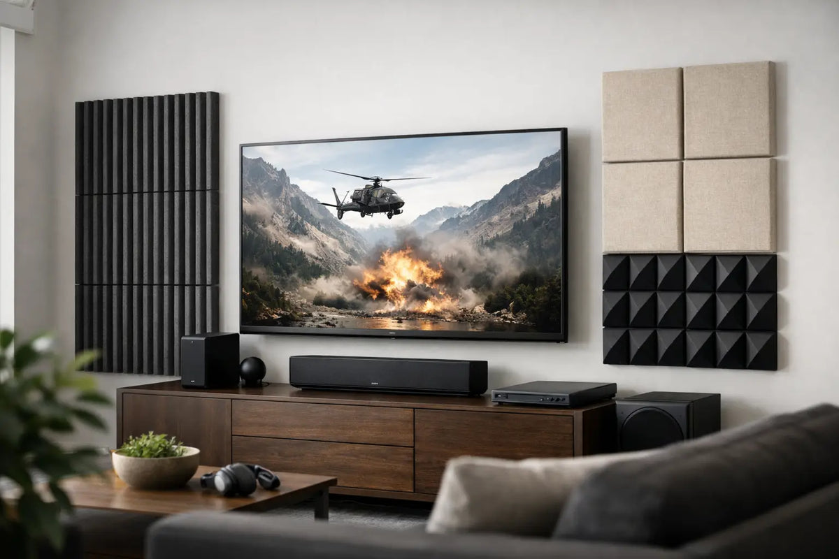 Acoustic Panels for Media Walls That Work