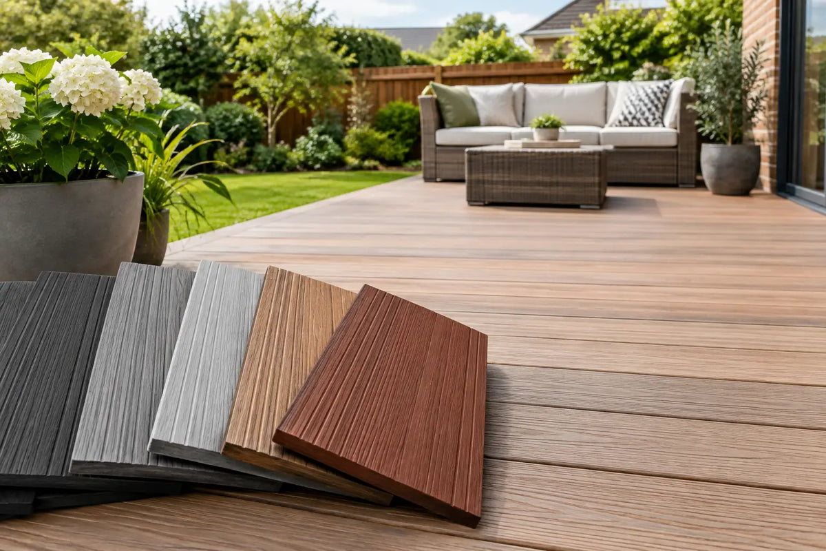 Best Garden Decking Colours for UK Homes