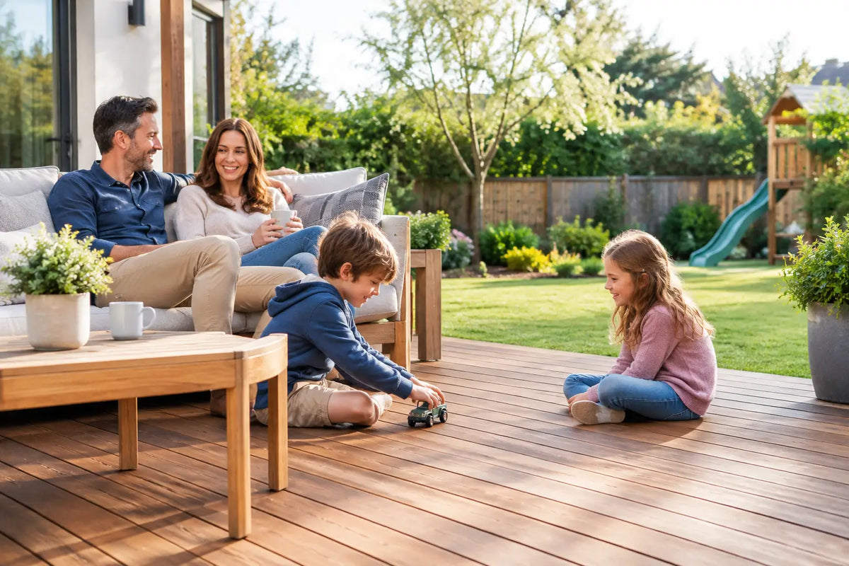 Choosing the Best Decking for Family Gardens
