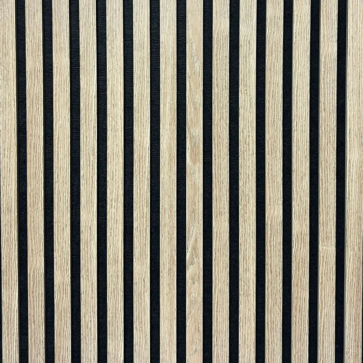 Acoustic Wall Panel 240x60cm - Dark Oak 01D