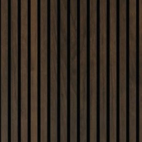Acoustic Wall Panel 280x60cm - Wallnut