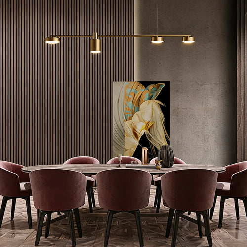 Acoustic Wall Panel 240x60cm - Metallic Brown 01WF | Home Hub Direct