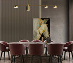 Acoustic Wall Panel 240x60cm - Metallic Brown 01WF