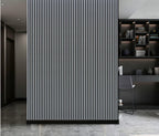 Acoustic Wall Panel 240x60cm - Metallic Light Grey 01WH