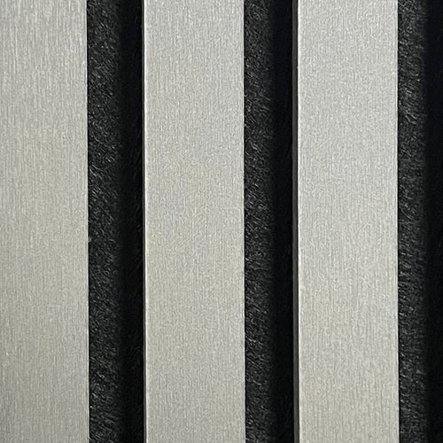 Acoustic Wall Panel 240x60cm - Metallic Dark Grey 01WJ | Home Hub Direct