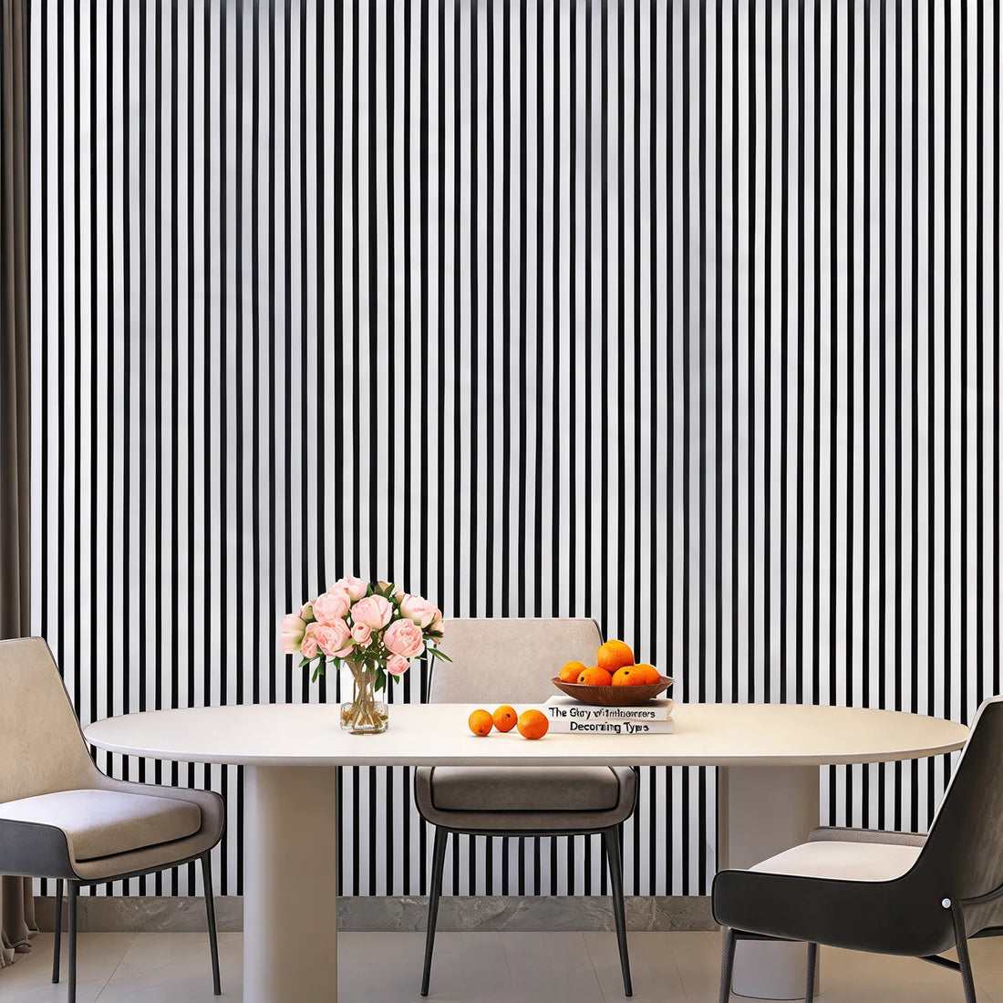 Acoustic Wall Panel 240x60cm - White Marble 01WK | Home Hub Direct