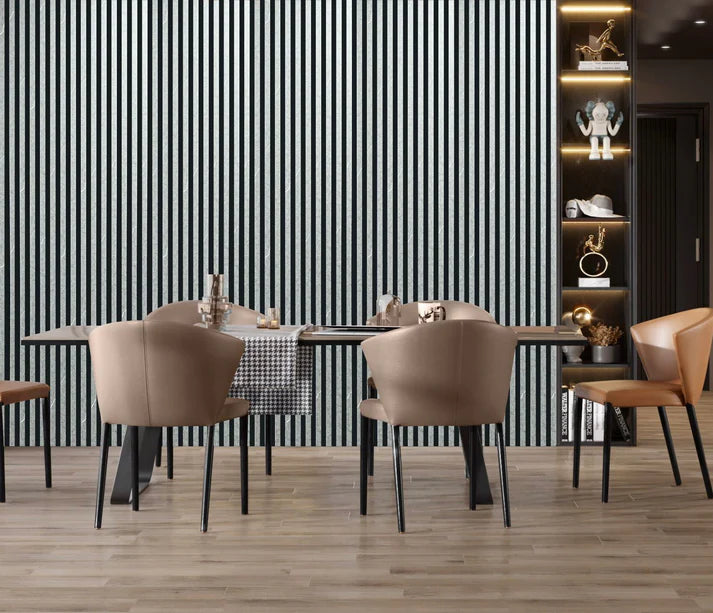 Acoustic Wall Panel 240x60cm - Grey Marble 01WO