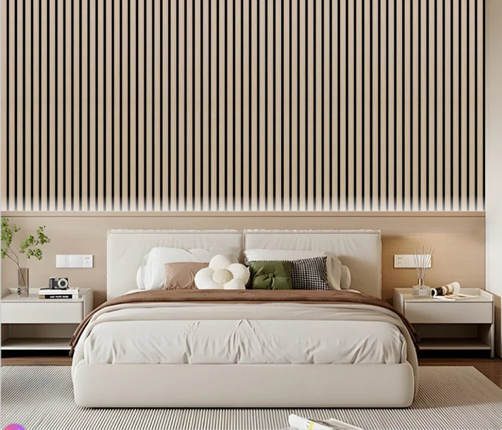 Acoustic Wall Panel 280x60cm - Oak