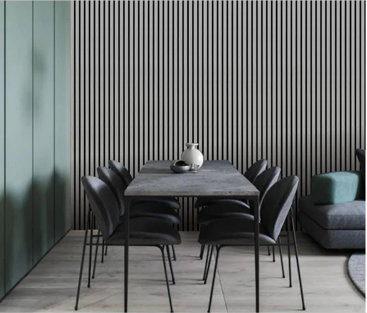 Acoustic Wall Panel 280x60cm - Grey