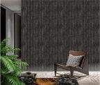 Acoustic Wall Panel 280x60cm - Gold and Black Marble