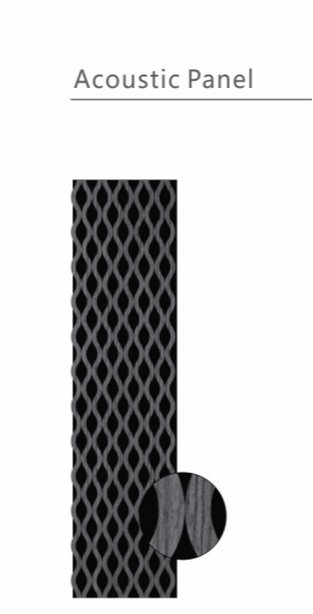 ACOUSTIC WALL PANEL 240X60CM - 03C