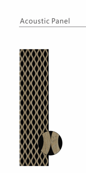 ACOUSTIC WALL PANEL 240X60CM - 03D