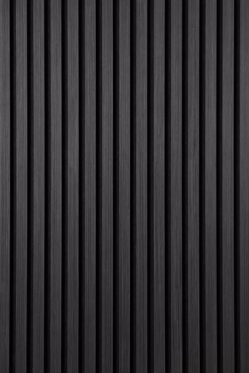 Acoustic Wall Panel 240x60cm - Black
