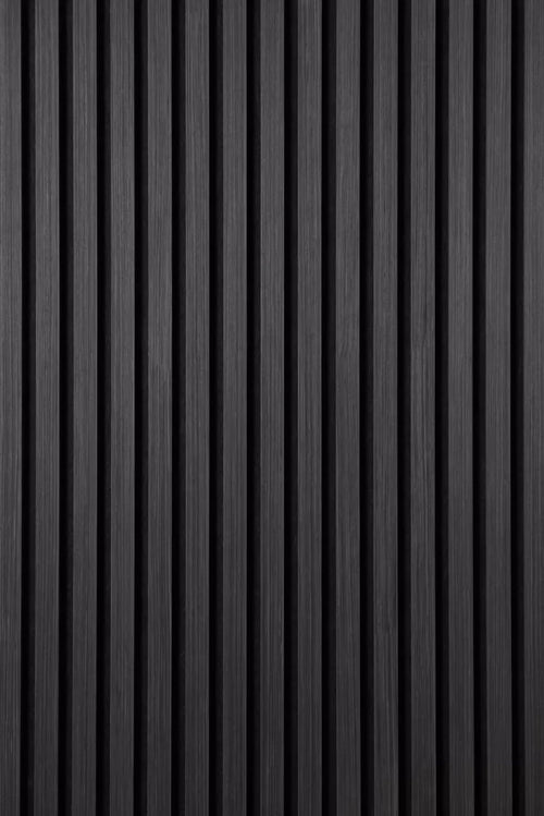 Acoustic Wall Panel 240x60cm - Black