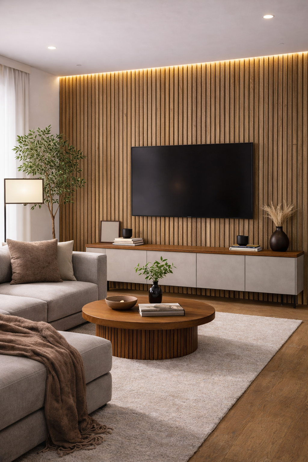 ACOUSTIC WALL PANEL 240X60CM - 04D