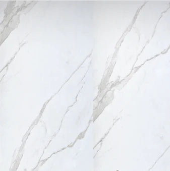 Wall Board 240x60cm - White Marble