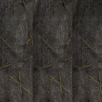 Wall Board 240x60cm - Gold and Black Marble