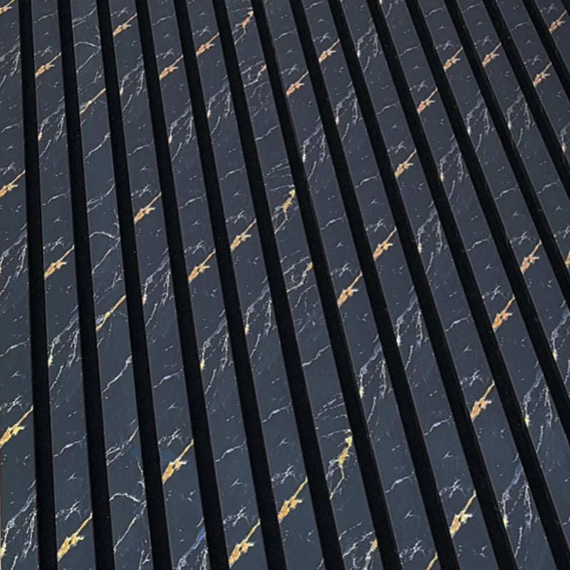 Acoustic Wall Panel 240x60cm - Black Marble