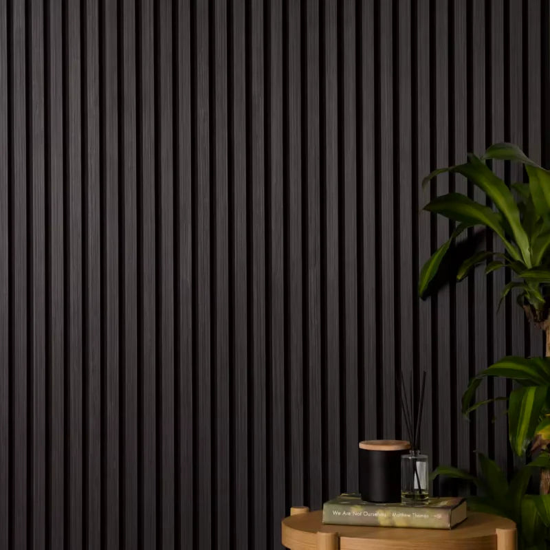 Acoustic Wall Panel 240x60cm - Black