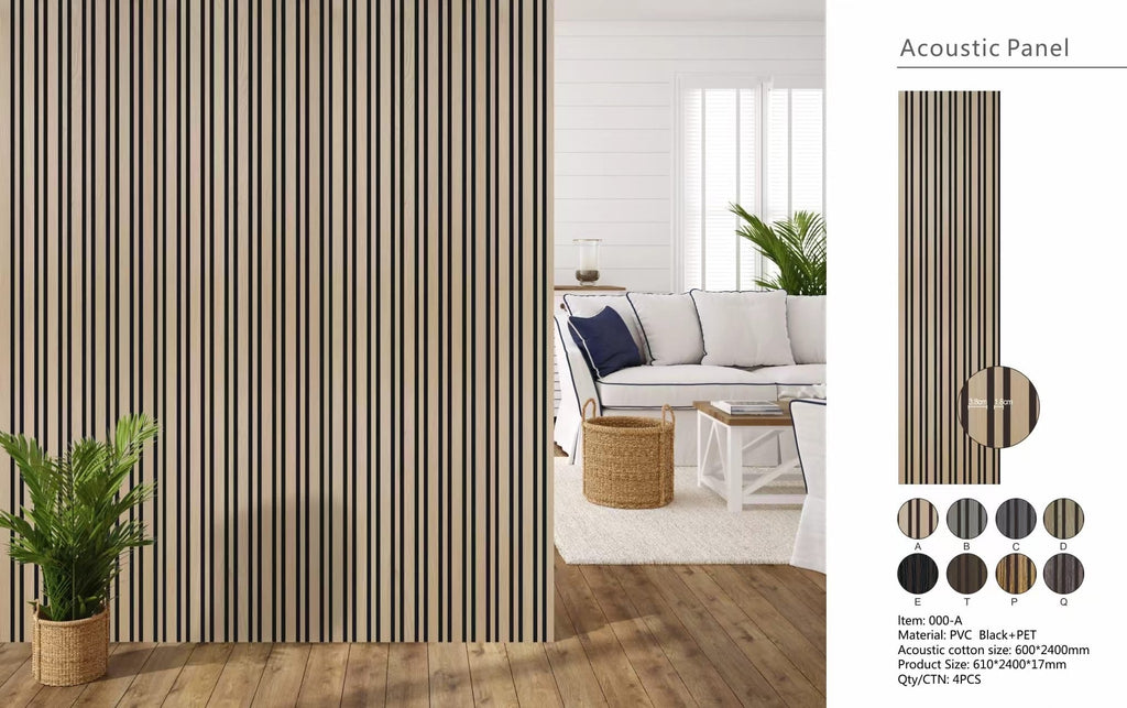 ACOUSTIC WALL PANEL 240X60CM - 04A