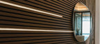 Acoustic Wall Panel 240x60cm - Walnut