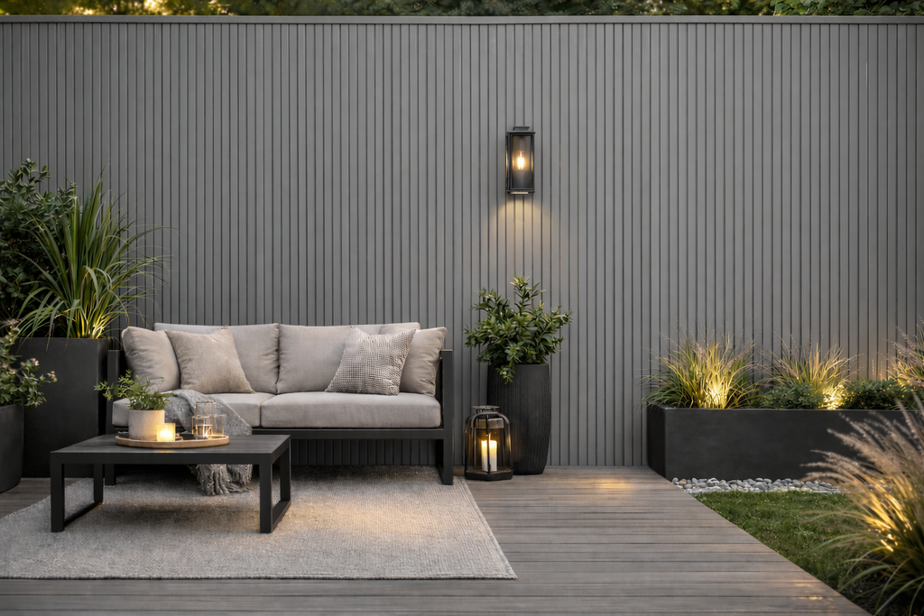 OUTDOOR WALL PANEL 83B - GREY