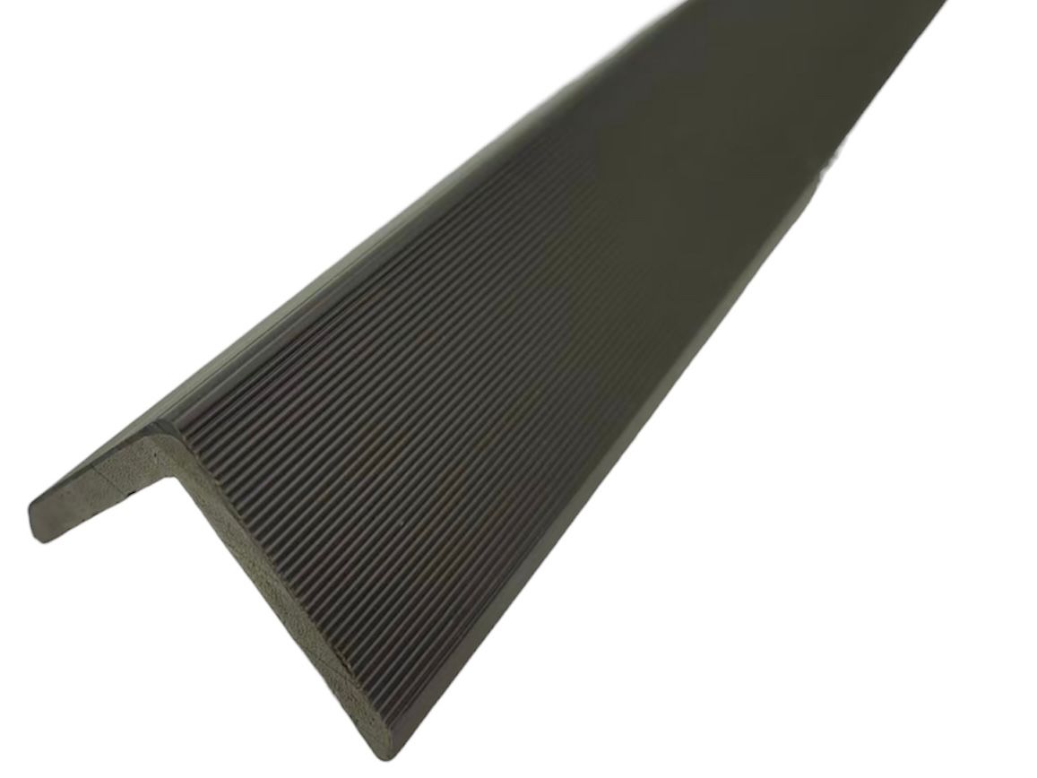 OUTDOOR & DECKING END TRIM - DARK BROWN