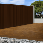 OUTDOOR WALL PANEL 83D - DARK BROWN