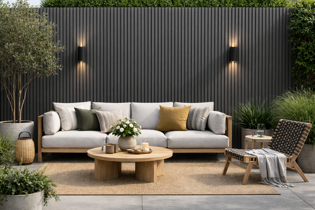OUTDOOR WALL PANEL 84B - GREY