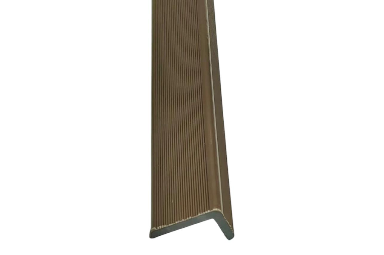 OUTDOOR PANEL 84 END TRIM - LIGHT BROWN