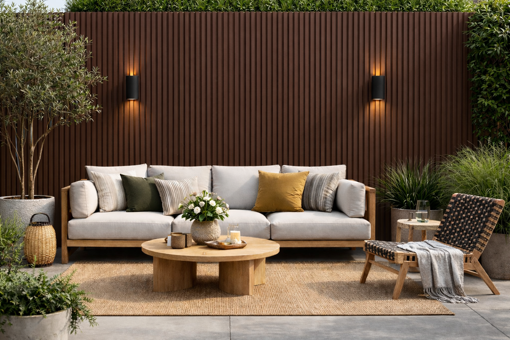 OUTDOOR WALL PANEL 84C - LIGHT BROWN
